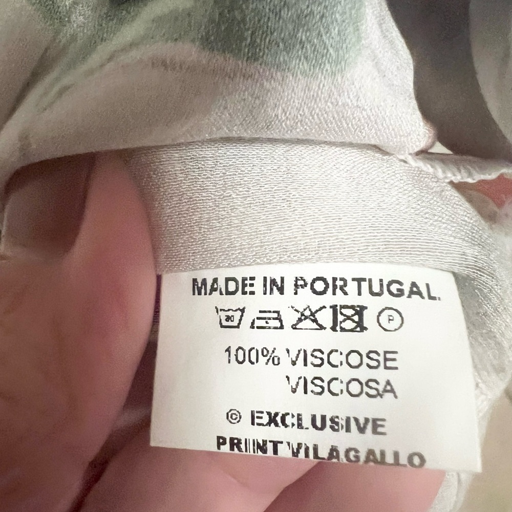 VILAGALLO Misha Shirt bird print size 12 - Picture 8 of 11